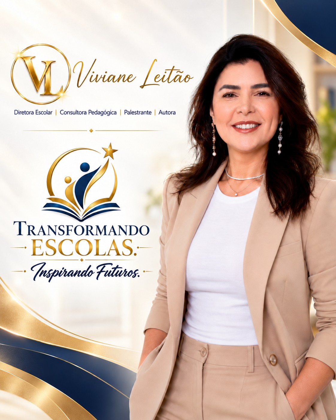 Viviane Leitão, transformando escolas e inspirando futuros